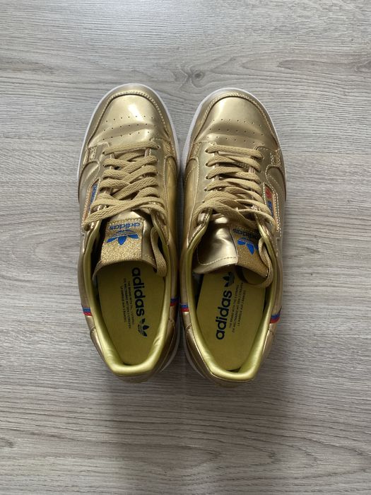 Adidas Continental 80 Gold Metallic – оригинални