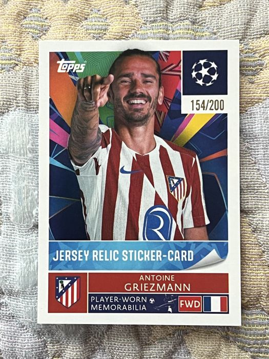Topps Griezmann Relic /200