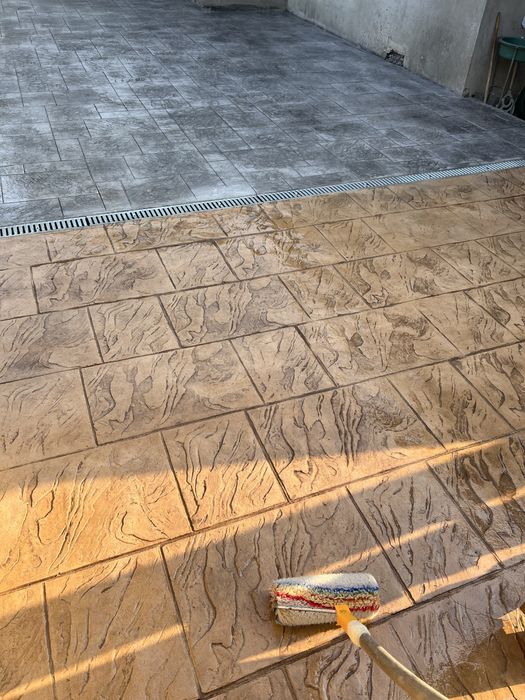 Beton amprentat si elicopterizat