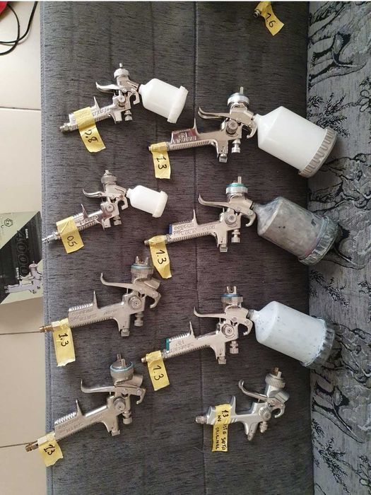 Pistol vopsit Sata jet si Devilbiss