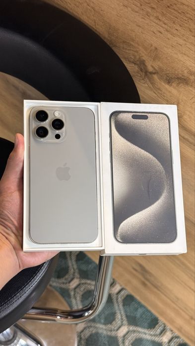 iPhone 15 Pro Max 256gb/91% Karobkali