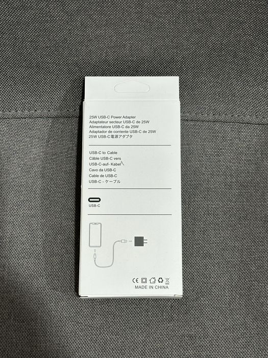 Incarcator USB-C (25w) cu cablu Lightning (iphone)