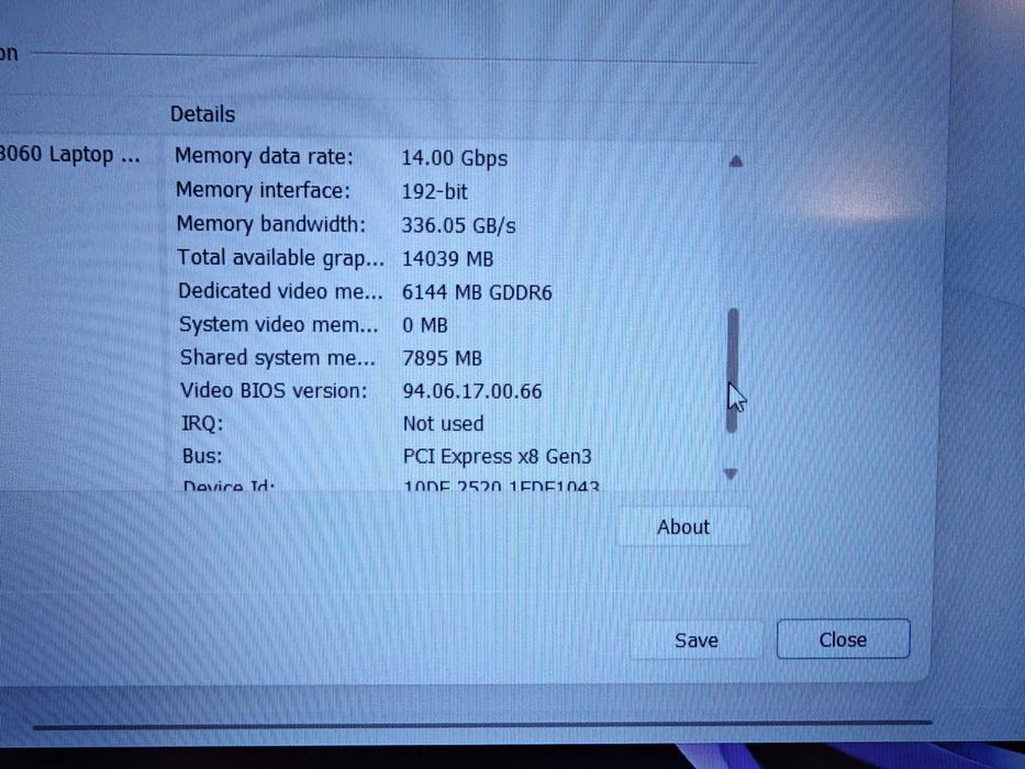 Laptop gaming Asus Rog G513\Ryzen 7 4800h\RTX 3060\16 gb\515\144 hz