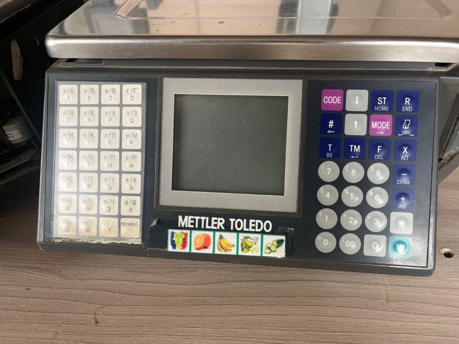 Электронные весы с печатью