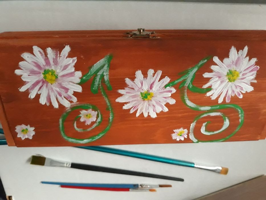 Cutii si cufere pictate manual