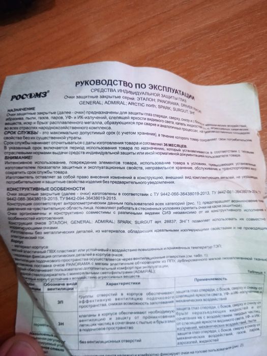 Продам очки для сварки