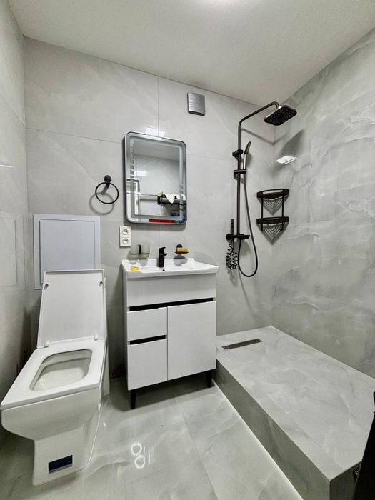 2в3/4/4 55м2 м-Ялангач , ор-р школа 187-190/ 2*6 балкон