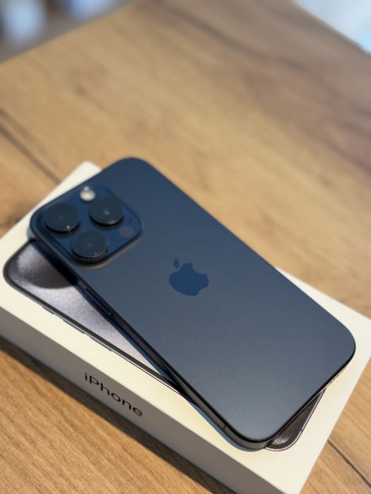 iPhone 15 PRO 128gb Blue/Baterie88%/Garantie 12 luni @atsgsm.ro
