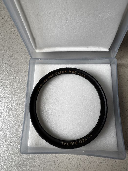B&W прозрачен nano филтър 49мм XS-PRO MRC за обектив