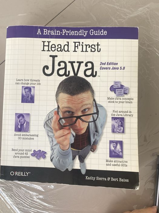 Head First  Java книга по программированию