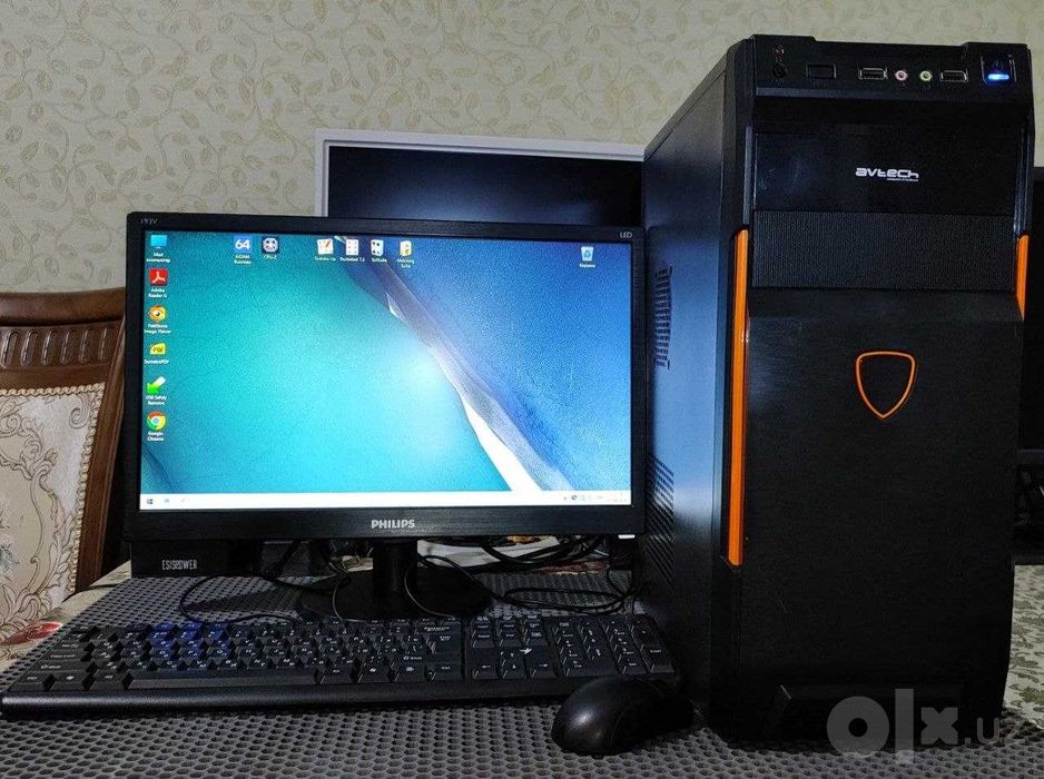Продам офисный домашний компьютер в сборе Core i3 RAM 8 SSD HDD