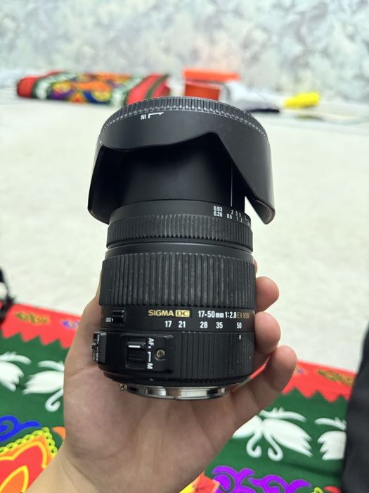 Sigma f2.8 17-50 mm