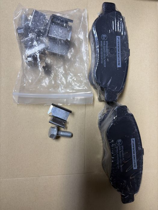 Set placute frana fata Frankberhg - Peugeot 107, Citroën C1