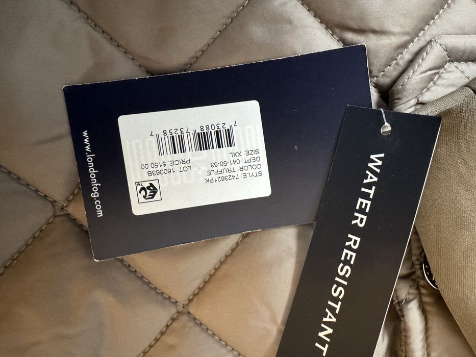 Haina noua,femei London Fog,marime XXL culoare capuccino
