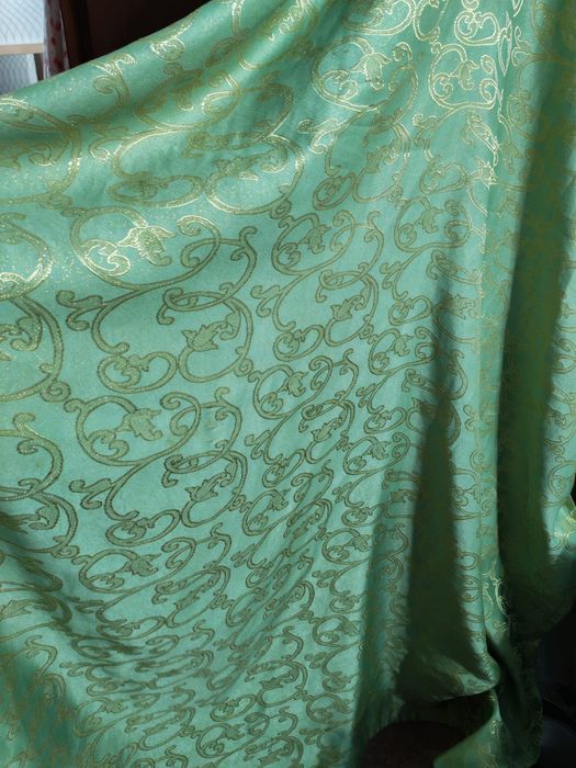 Продам шторы зелёные и жёлтые