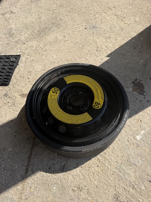 Нова оригинална сгъваема патерица 18" за Audi Q7 (4L) / Touareg / Cayenne – 195/75 R18