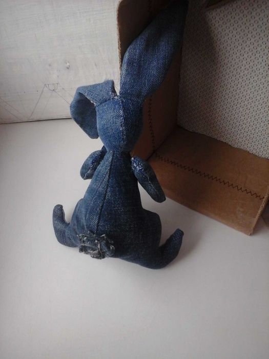 Зайка-тильда в домике