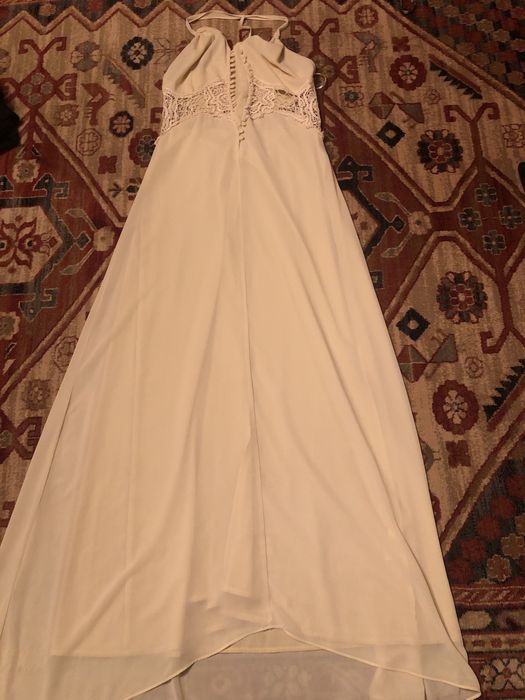 Rochie lunga insertii dantela, Jarlo