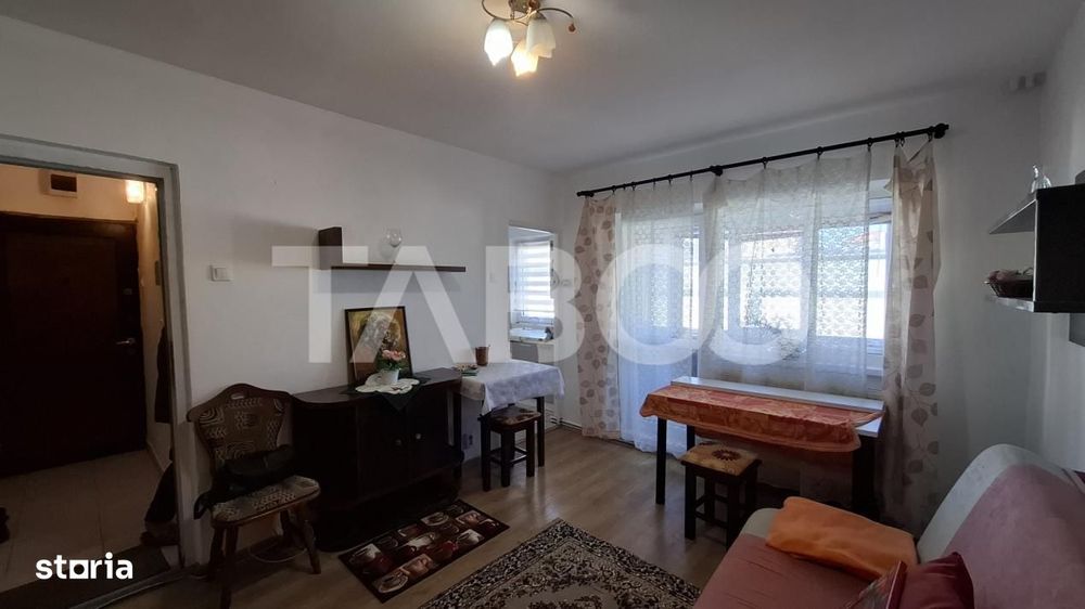 Garsoniera de inchiriat semidecomandata 27 mp zona Valea Aurie Sibiu