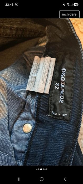 Blugi scurti dsquared