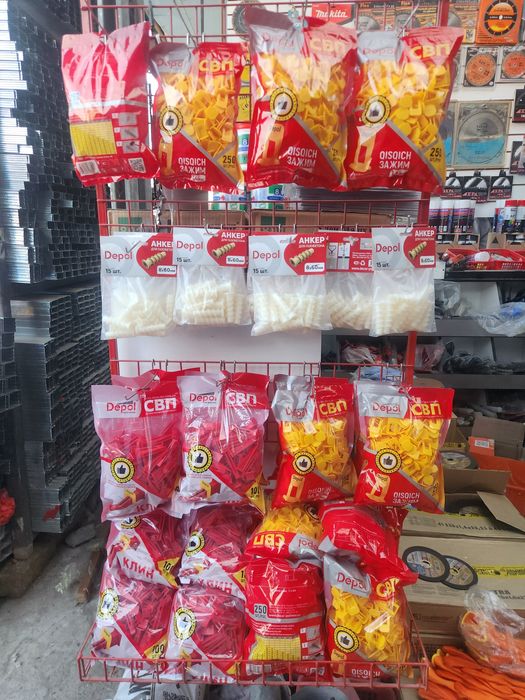 Кафельний зажим Анкер Крестик для кафеля