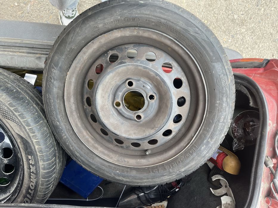 Летняя резина на дисках 14 радиус