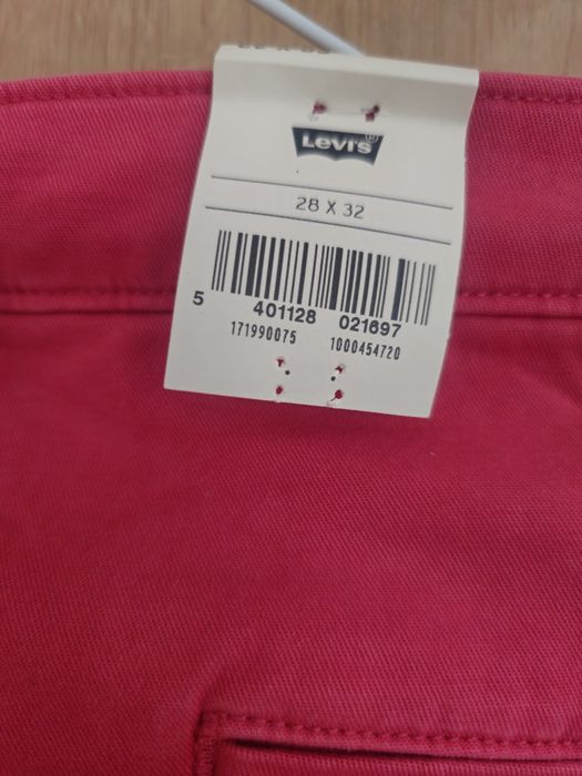 Pantaloni eleganți 'XX Chino Slim Taper LEVI'S ®, Roz, 28×32