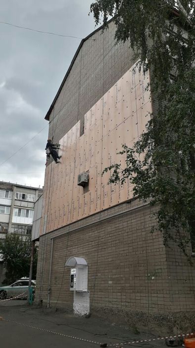 Утеплениепе стен пеноплексом с наружи, утепление под ключ. .