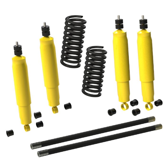 suspensie -kit terrain tamer tgs +5cm pajero 1991-2000, fara bari torsiune