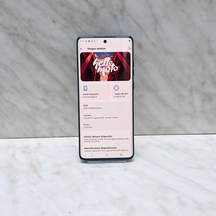 MOTOROLA Edge 60 5G, 512GB, 12GB RAM Zeus Amanet Militari 34682