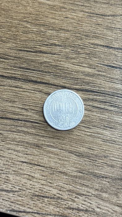 monede vechi de 1000 de lei  din 2000-2004