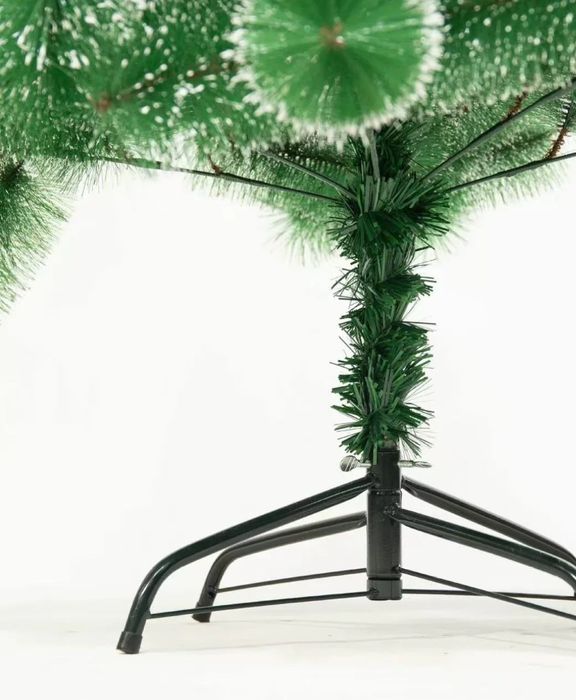Brad artificial pin cu zăpadă des Pom de Craciun suport inclus Oferta