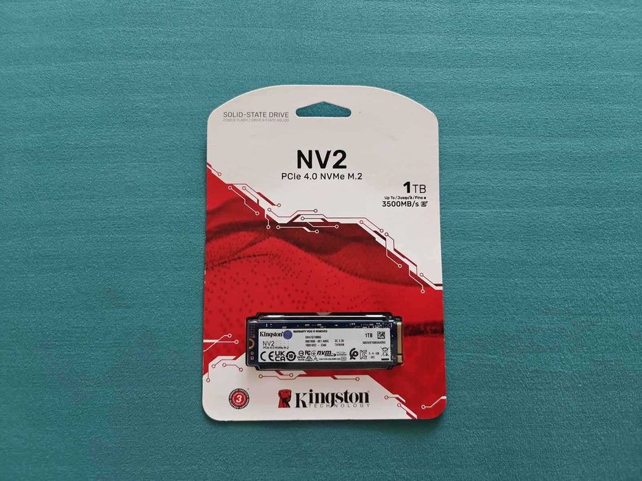 SSD 1TB M.2 Nvme Pci Express 3.0 Kingston NV2 slot m.2 Nou Sigilat