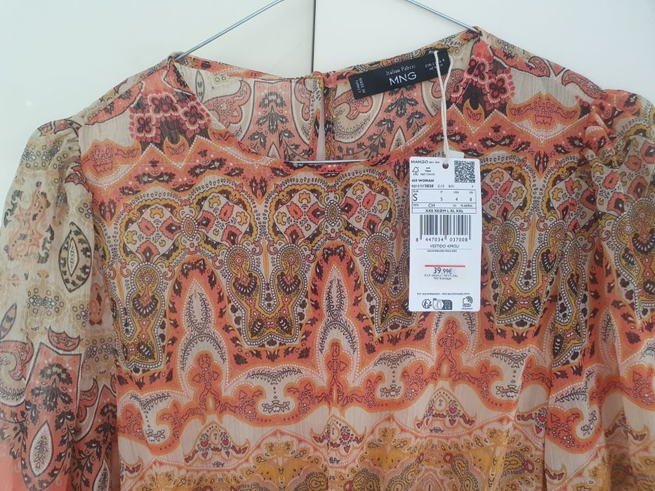 Rochie MANGO de voal, masura S, noua cu eticheta