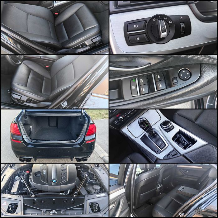 BMW 520d, Head-Up, Lane Assist, Piele, Camera, BiXenon Evacuari duble