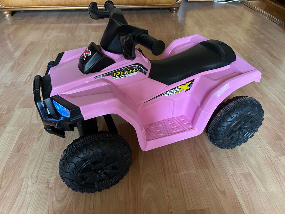 Mini ATV electric pentru copii, Roz