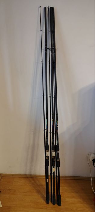 Vând 3 lansete Shakespeare Zeta Carp 3.60m, 2.5 lb – stare foarte bună