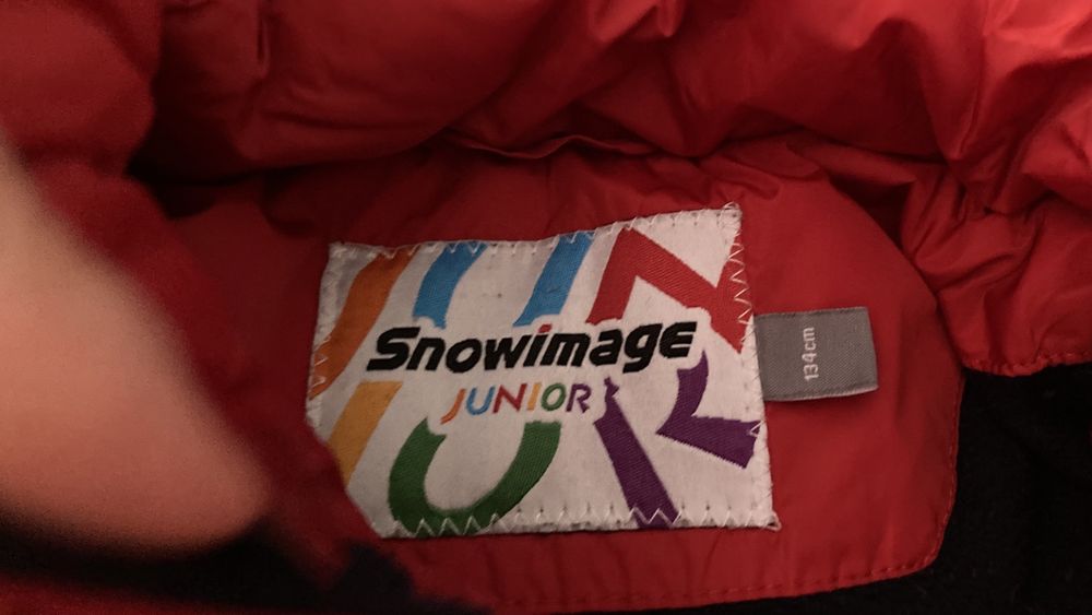 Пуховик детский