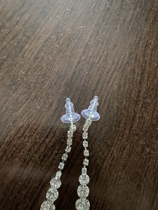 Set lantisor si cercei argintii
