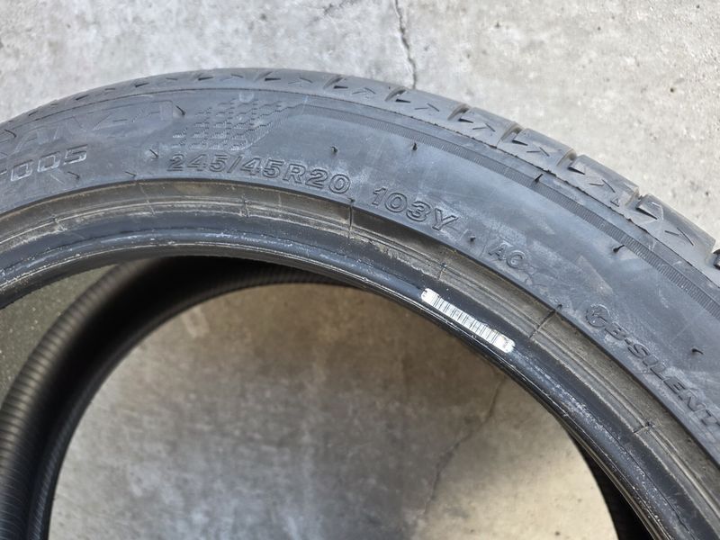 245/45/20 BRIDGESTONE 4бр