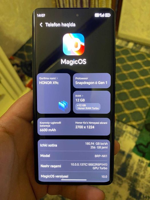 Honor X9c 12+12/256 5G