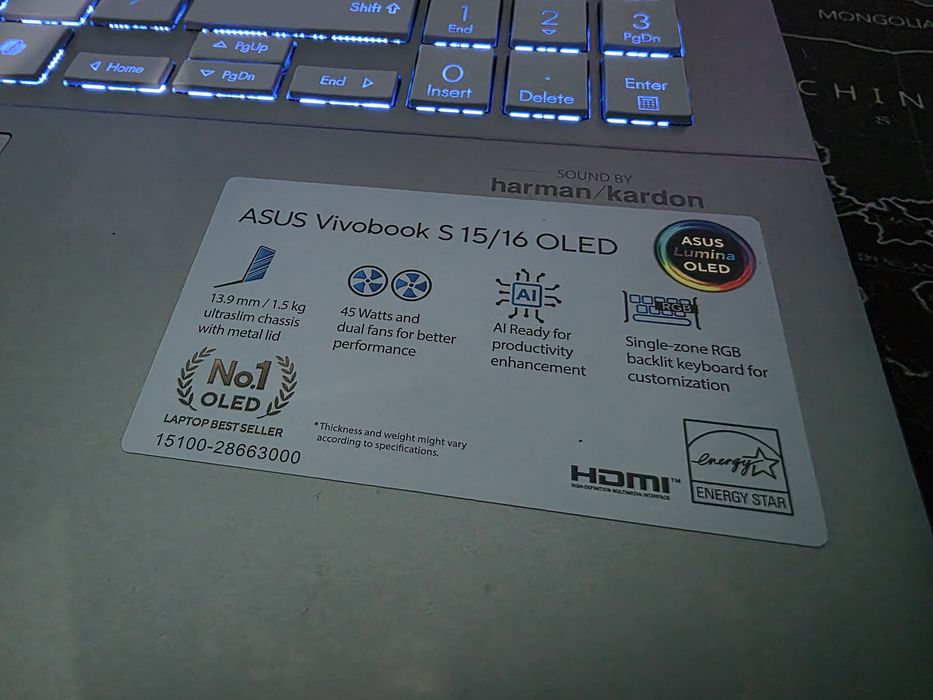 ASUS Vivobook S15 3K OLED
