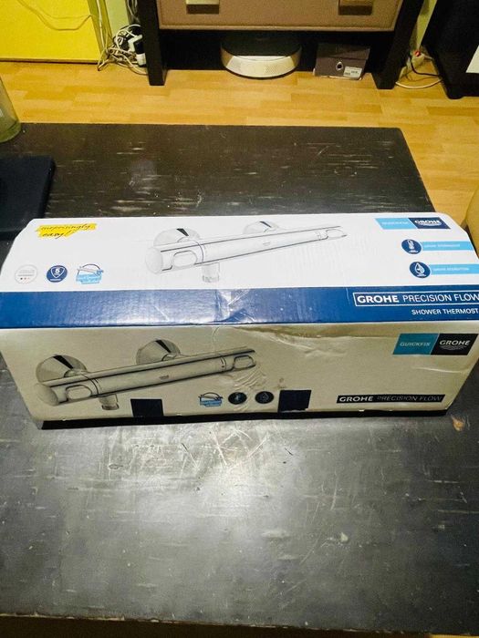 Baterie termostatica dus Grohe Precision Flow 34840000 (38°C)