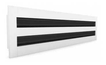 Aлюминиевые вентиляционные решётки  Диффузор размеры 60*60