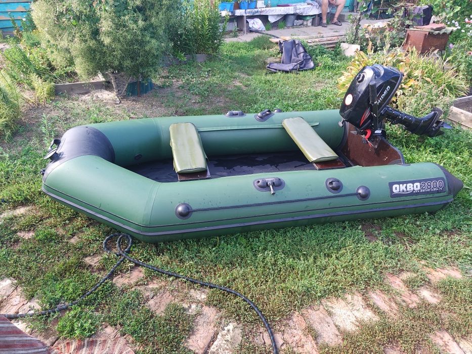 Продам лодку ПВХ с мотором