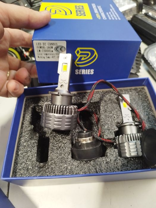 Cele mai puternice D1s , d2s D3S led 23000 lumeni/180w bec canbus 12v