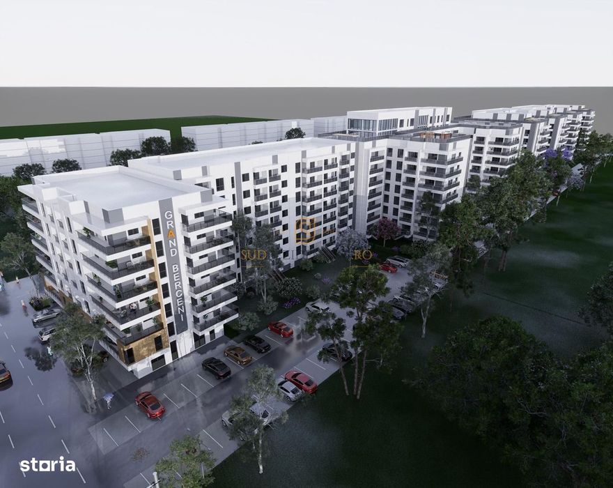 Apartament nou, tip studio, cu balcon - Popesti-Leordeni, Comision 0