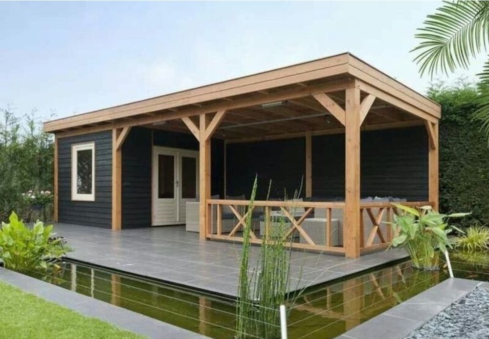 Terase moderne foișoare de grădină pergole spații depozitare