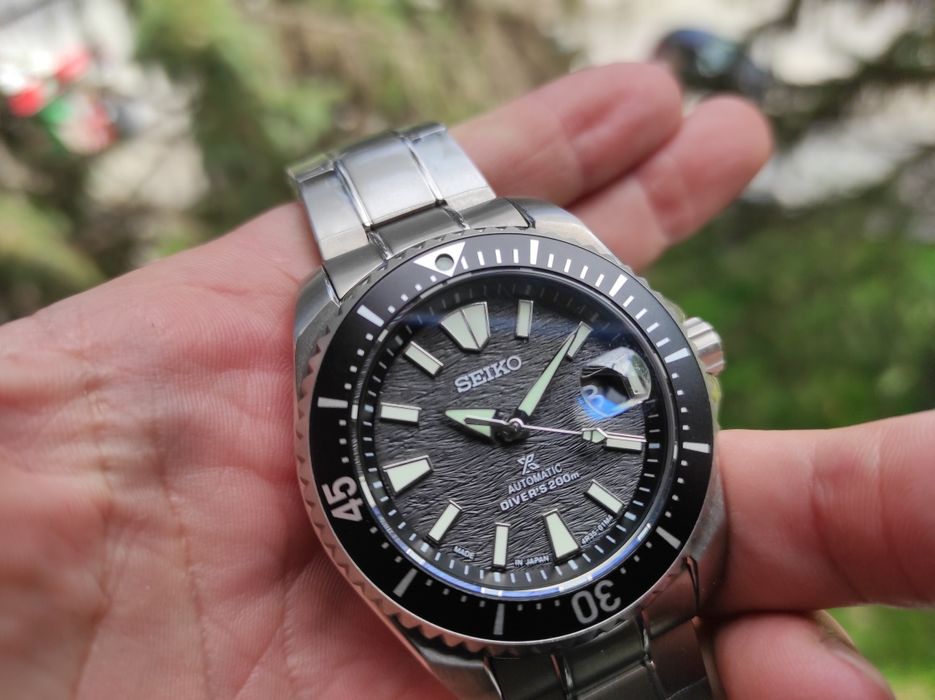 Seiko mod Сейко мод Titanium Shogun