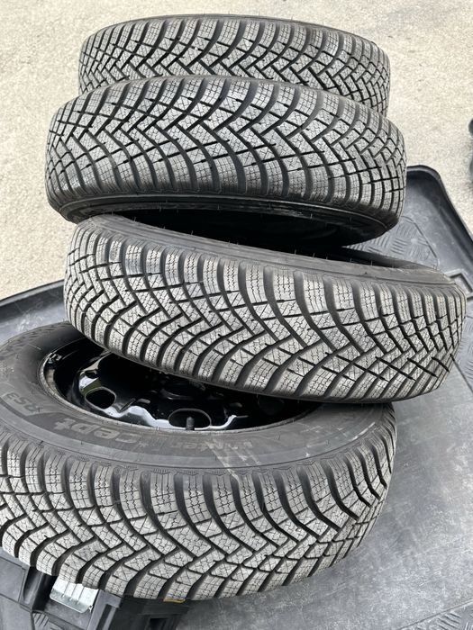 Jante tabla originale vw polo 6r cu anvelope noi